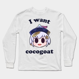 Genshin Impact Qiqi cocogoat Long Sleeve T-Shirt